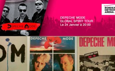 Depeche Mode revient à Bordeaux – Arena le 24 janvier 2018
